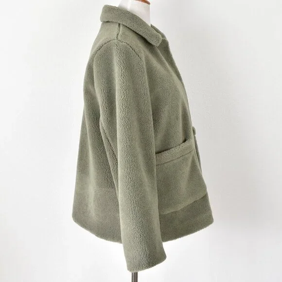 Rebecca Minkoff Harley Wool Teddy Jacket Coat - XL - Picture 6 of 10